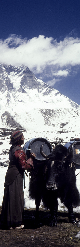 Wyprawa na południową ścianę Lhotse w 1985 roku.
