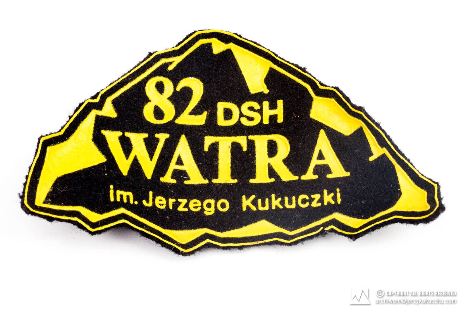 Naszywka- 82 DSH WATRA im. Jerzego Kukuczki
