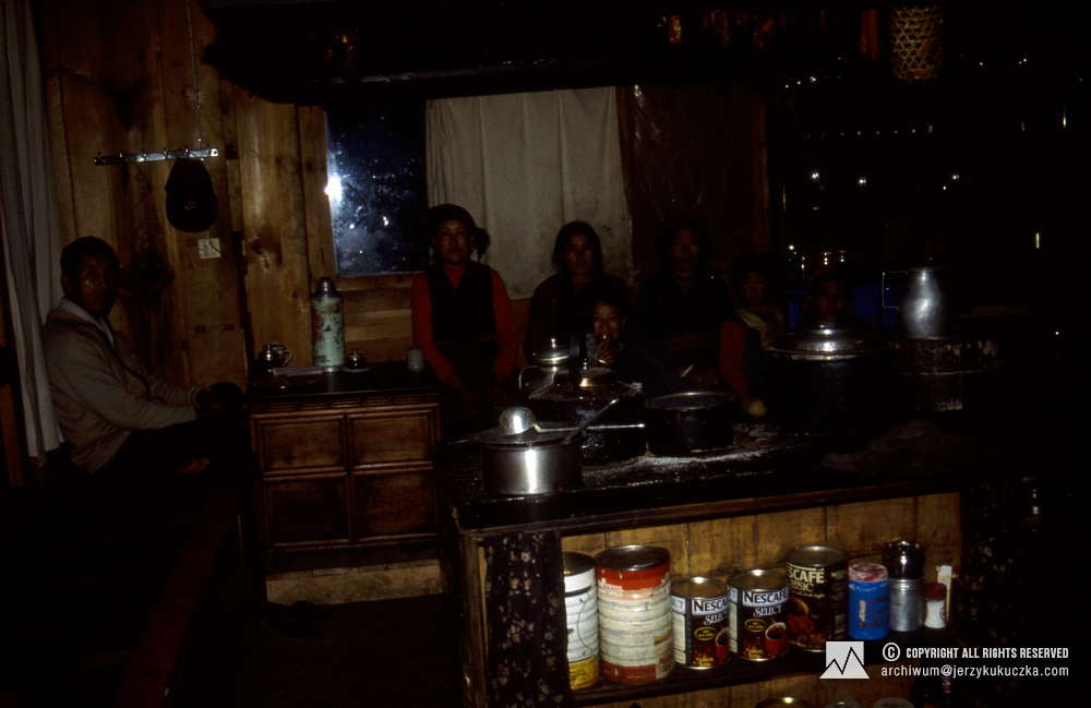 Mieszkańcy Namcze Bazar.
