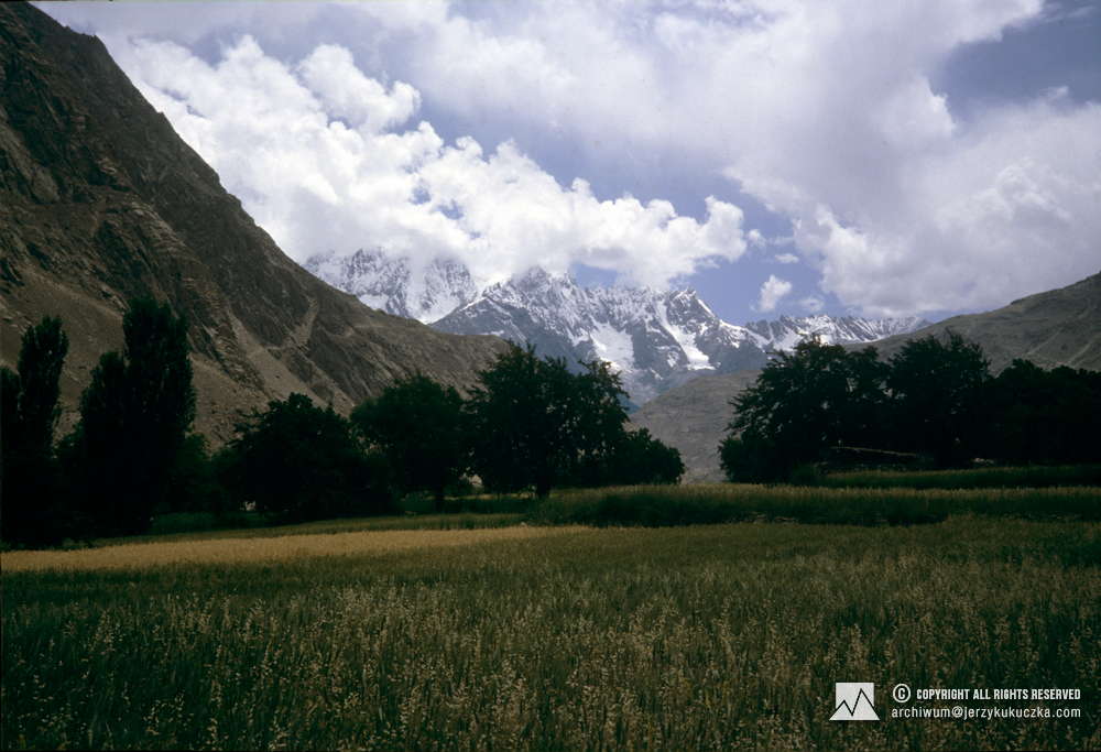 Pakistański krajobraz.