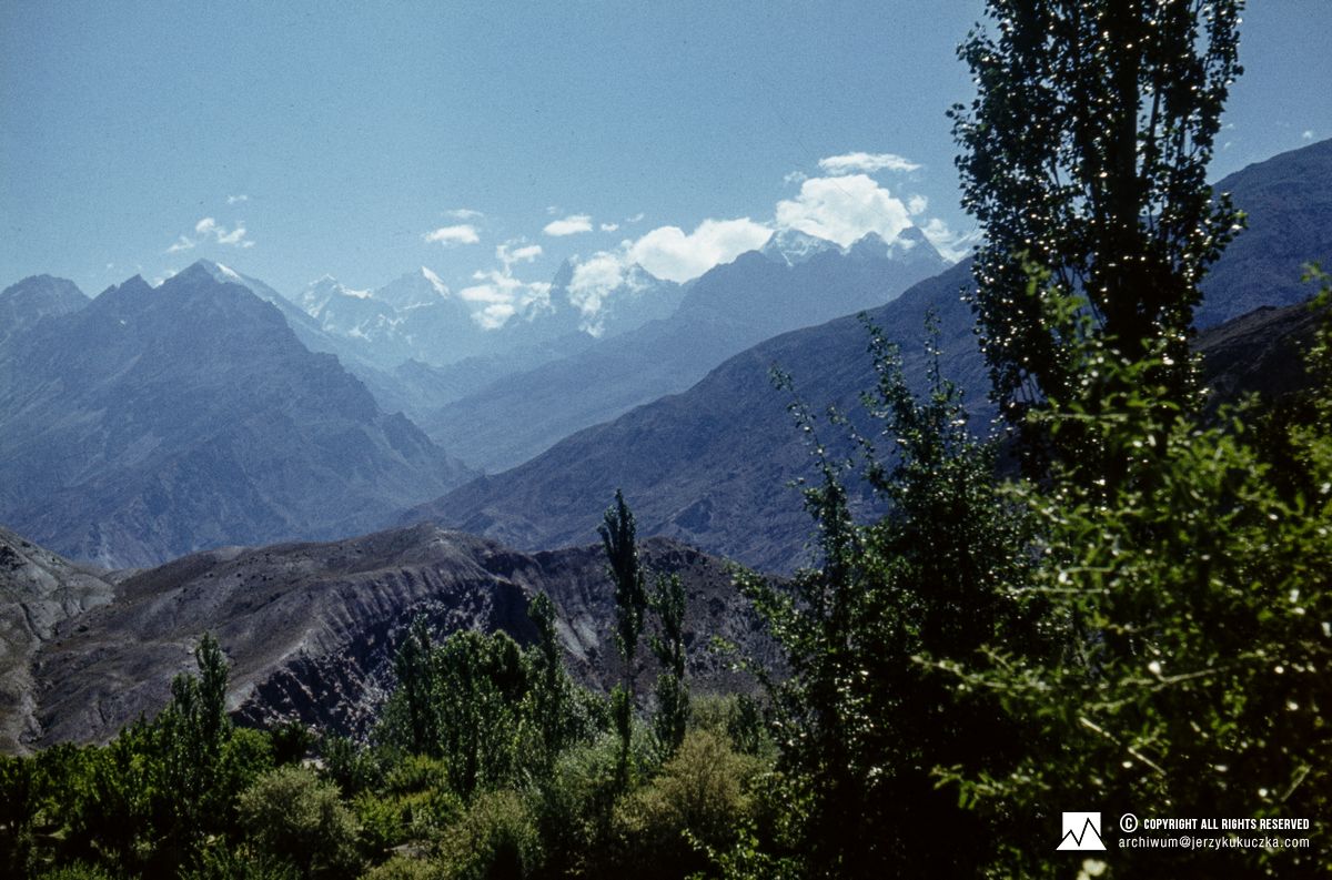 Krajobraz Hindukuszu.