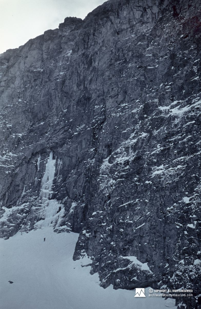 Superściek na Kazalnicy Mięguszowieckiej.