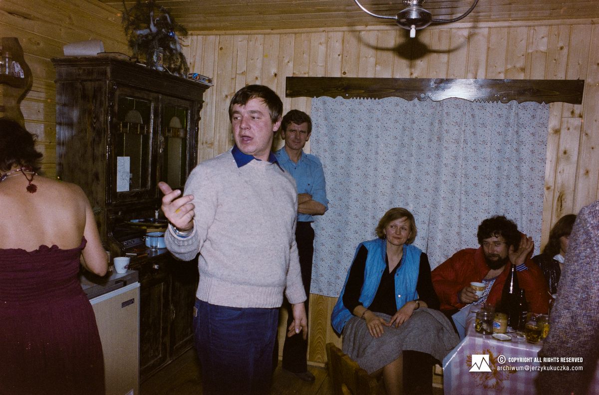 Przyjęcie sylwestrowe w Istebnej.