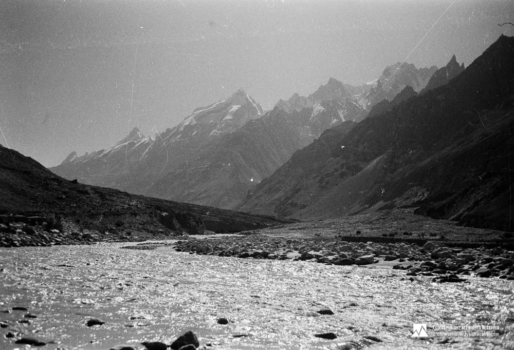 The Braldu River in the Karakoram.