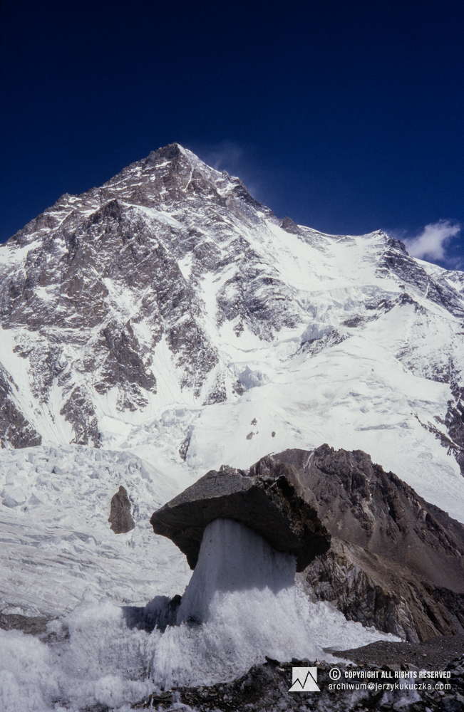 K2 (8611 m above sea level).