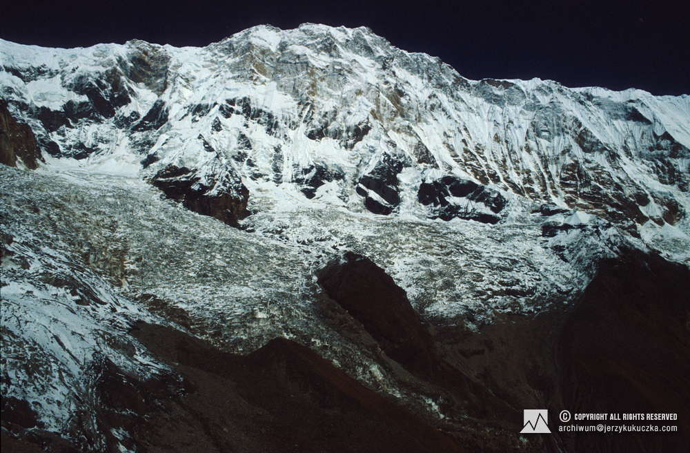 Southern face of Annapurna.