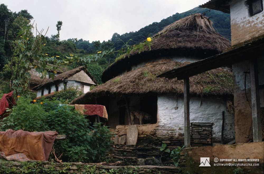 Nepalese village.