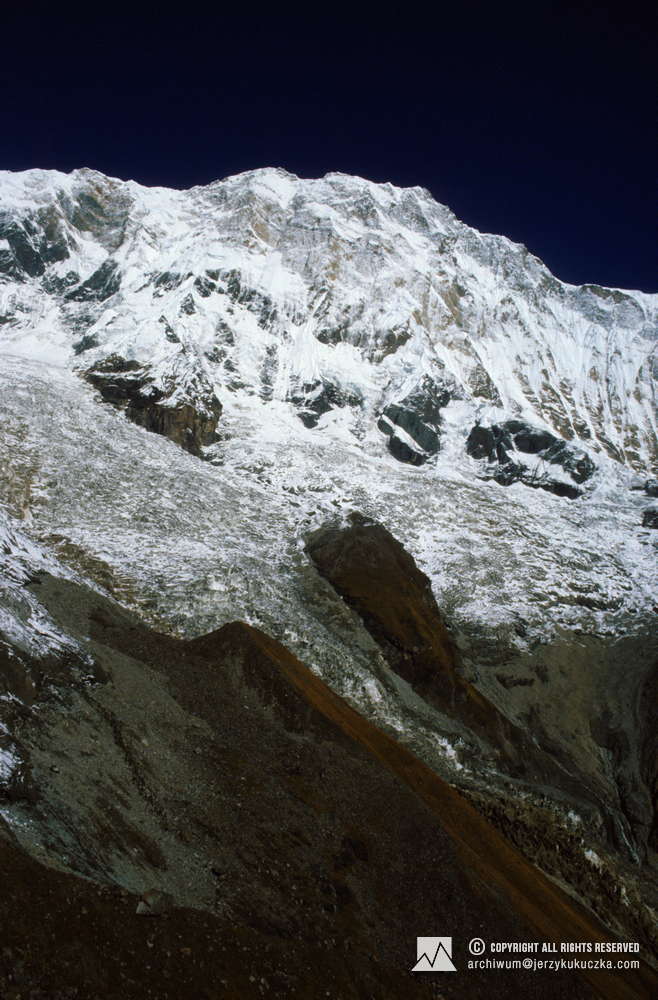 Południowa ściana Annapurny.