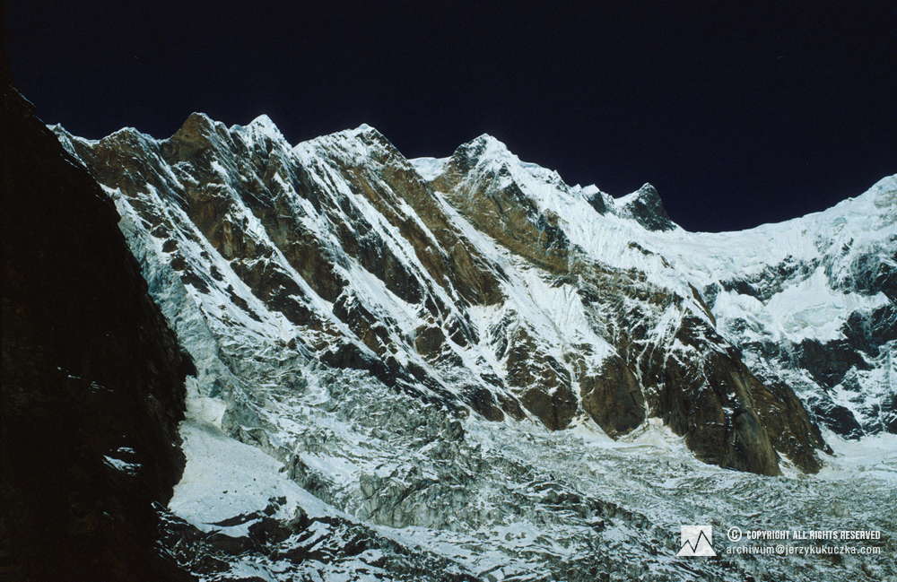 The southern face of Annapurna.