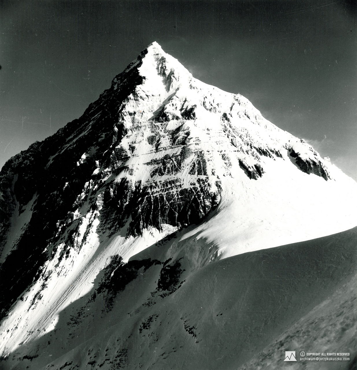 Południowy filar Mount Everestu.