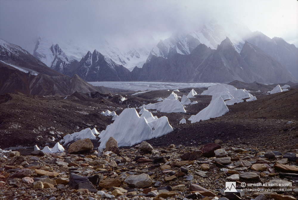 Baltoro Glacier in the Karakoram.
