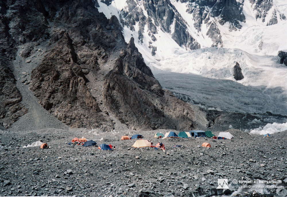 The base of the women's expedition.