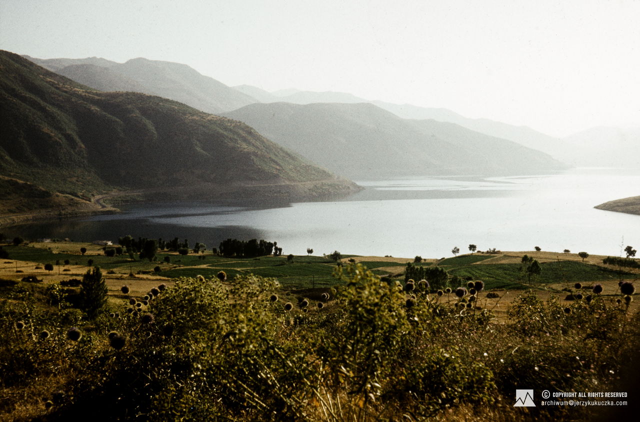 Lake Van in Turkey. Travel of the participants of the expedition. Route from Katowice to Islamabad.