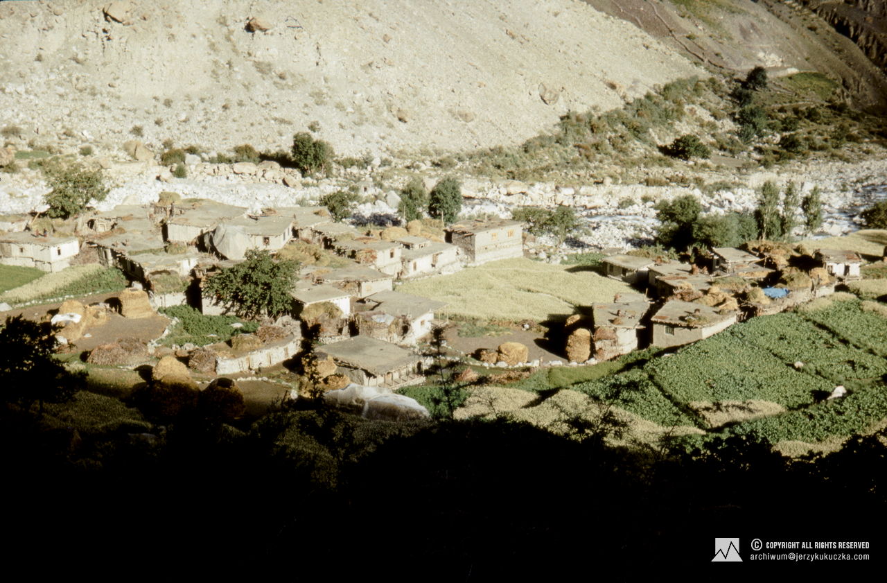 Pakistani village.